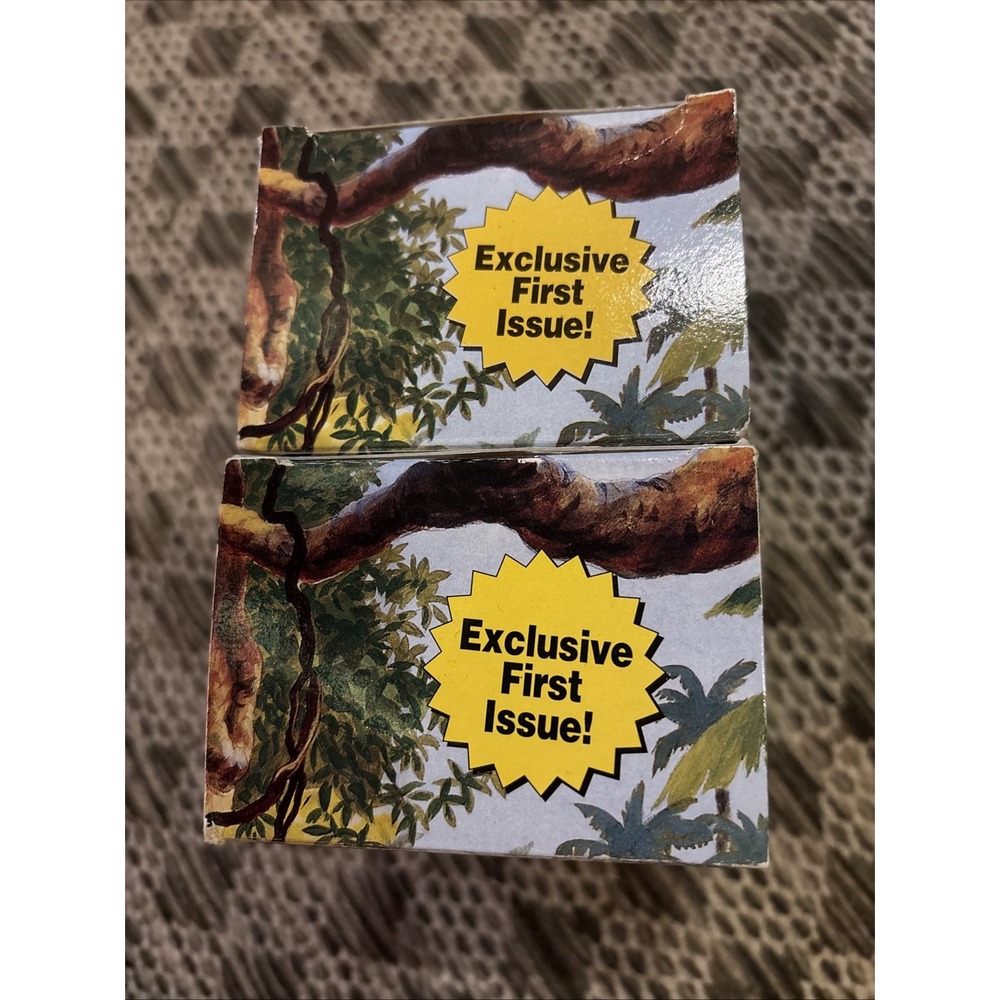 1996 Grolier Walt Disney's The Jungle Book MOWGLI & BALOO Ornaments First issue - Picture 6 of 8